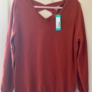 Love Ellie Mia Back Detail Pullover